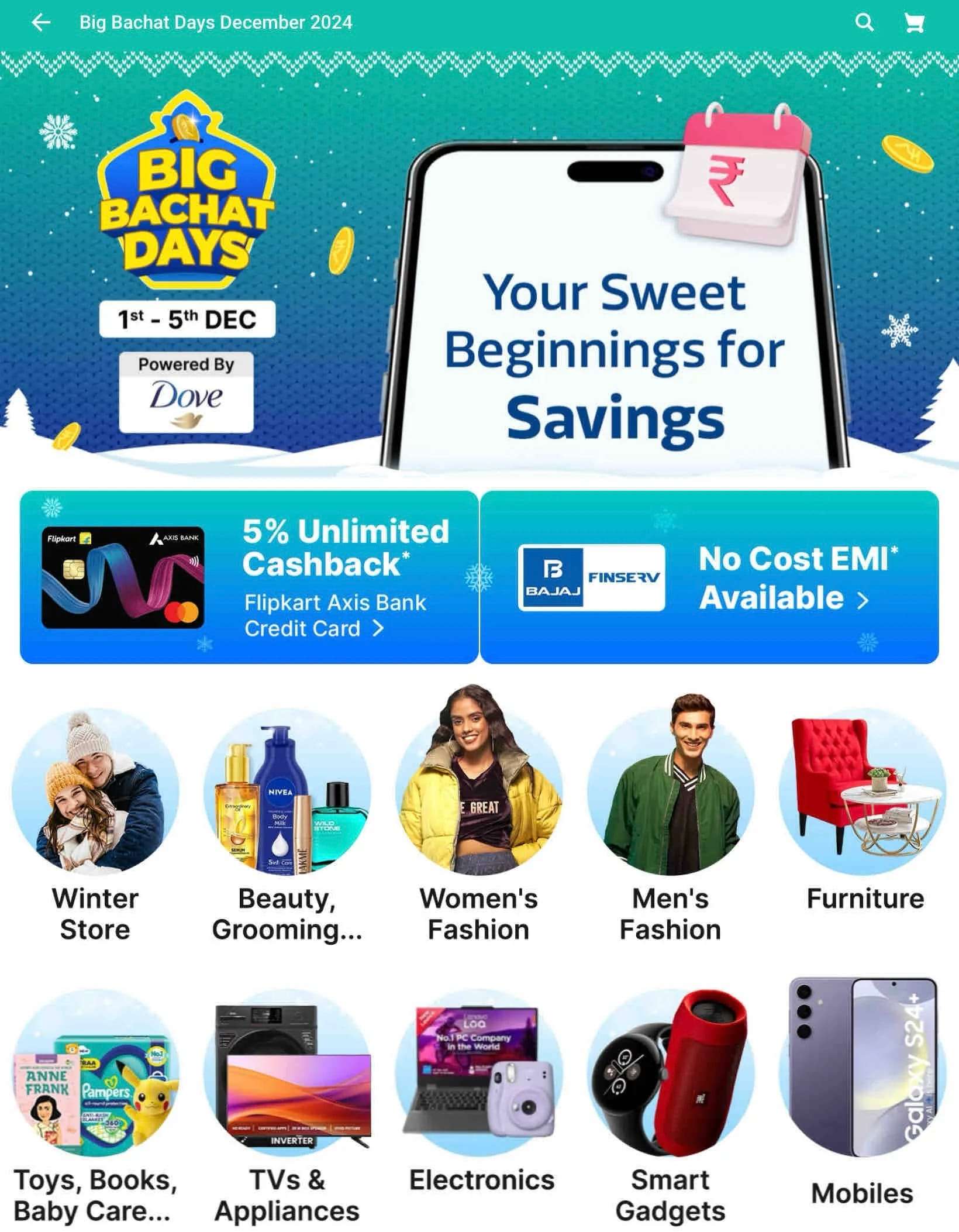 Flipkart Big Bachat Sale (1st to 5th December 2024): The Ultimate Shopping Festival